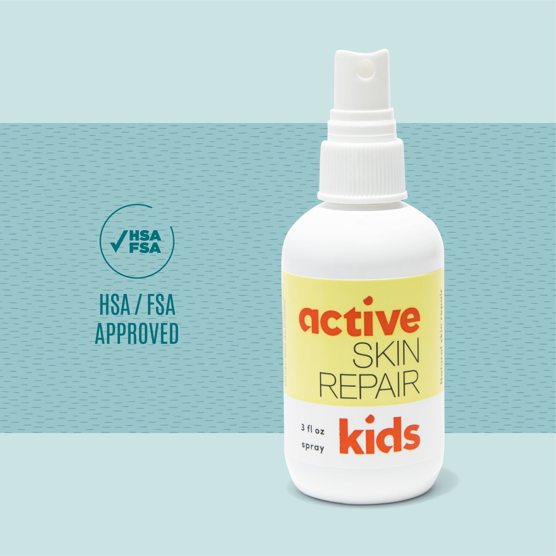 Jong kind buiten aan het spelen, met de Aopline Skin huidherstel spray binnen handbereik